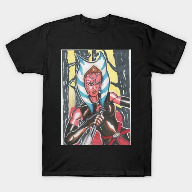 Ahsoka Tano T-Shirt by Joseph hensley studios